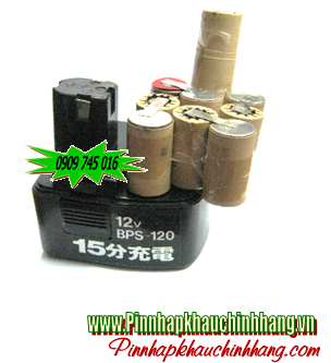 Makita BPS120, Pin máy khoan Makita BPS120-12vSC2000mAh(2.0AH)-Thay ruột pin (B.h.6tháng)